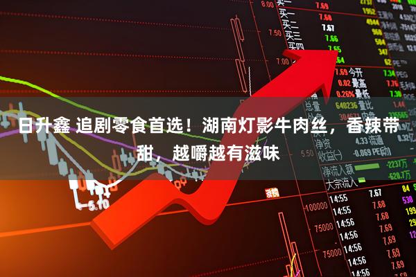 日升鑫 追剧零食首选！湖南灯影牛肉丝，香辣带甜，越嚼越有滋味