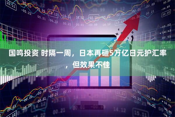 国鸣投资 时隔一周，日本再砸5万亿日元护汇率，但效果不佳